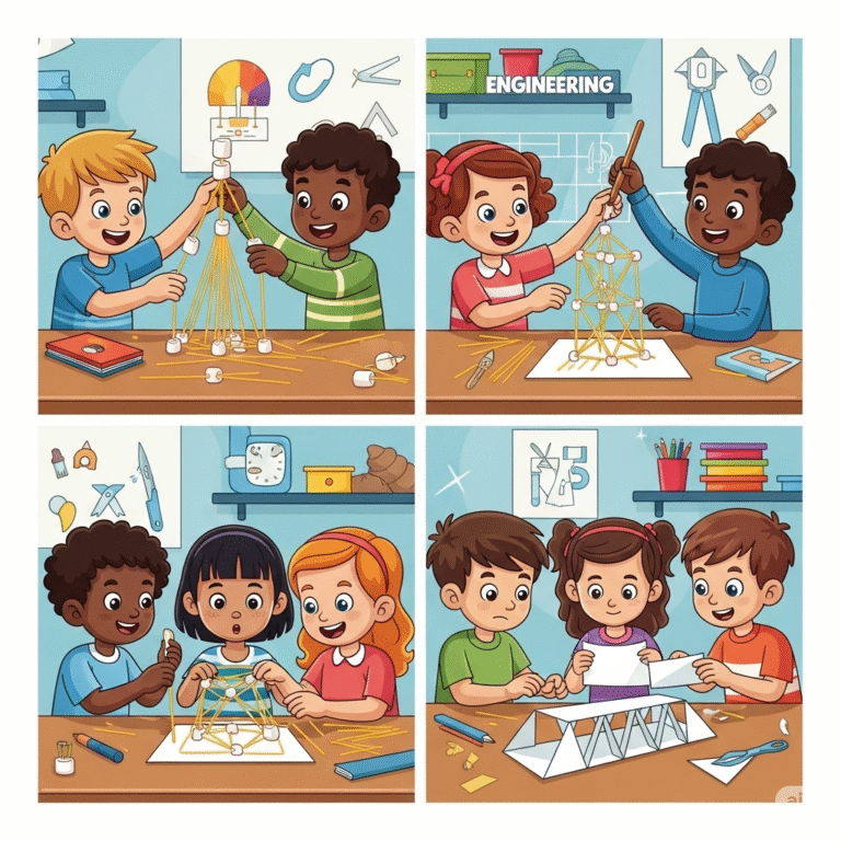 Engineering Challenges for Kids: Building with Creativity